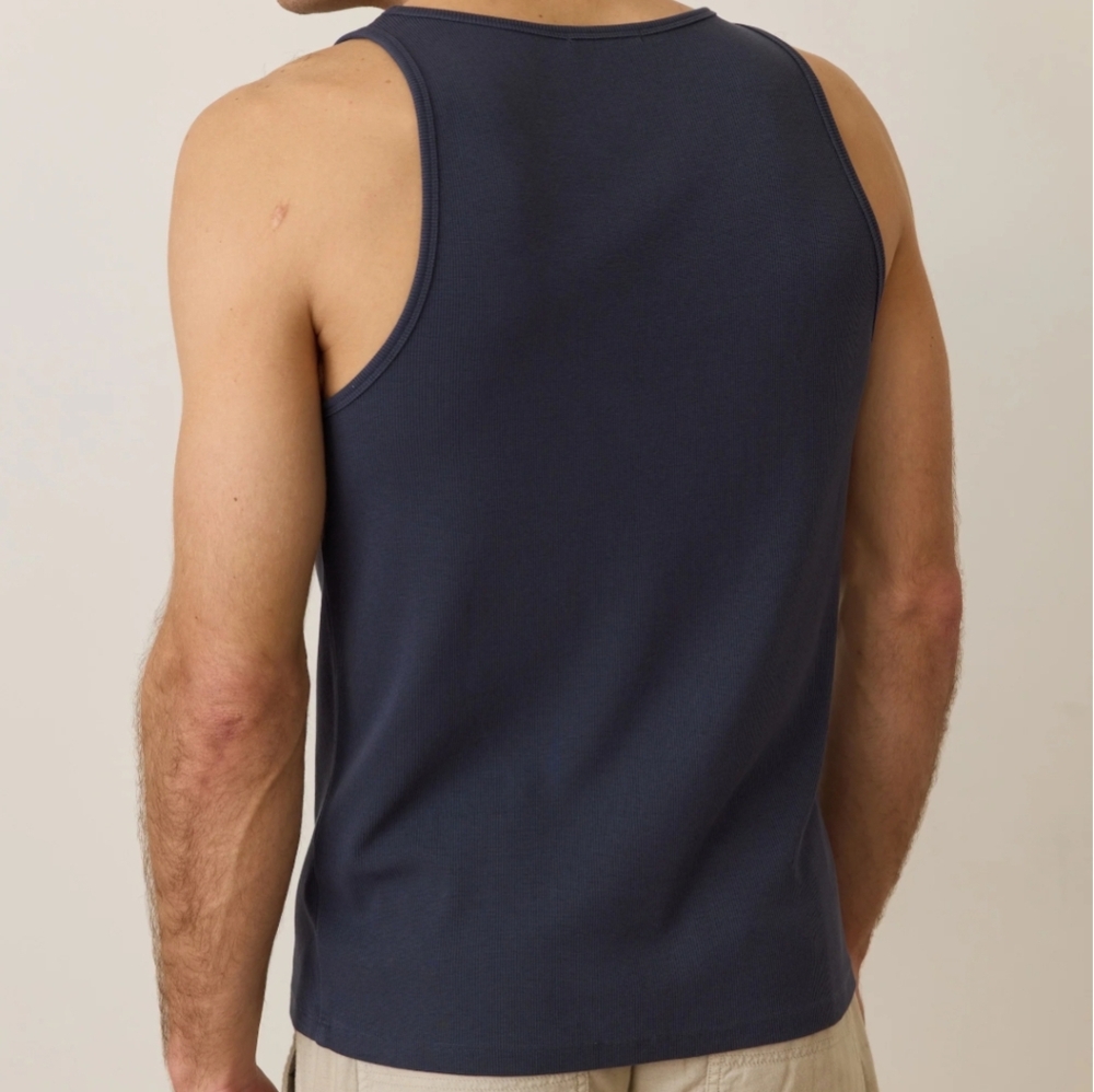 NEW MARINE LAYER carter rib tank top Lot Of 2 Men's Tank Size Large NWT - Picture 6 of 9